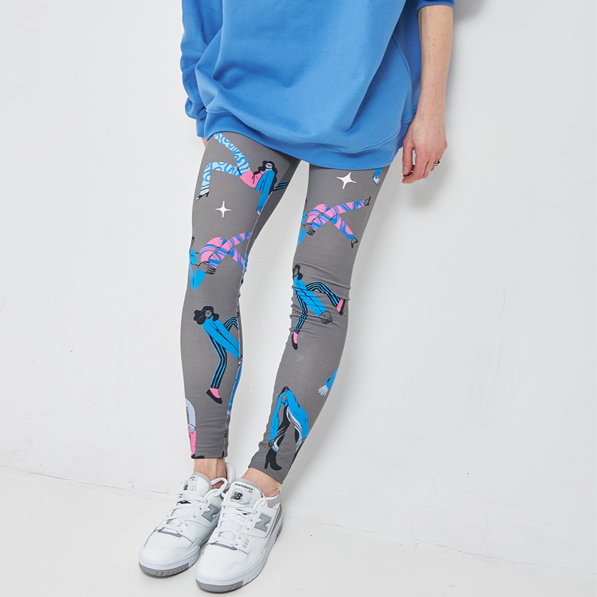 women, cotton leggings crazy legs